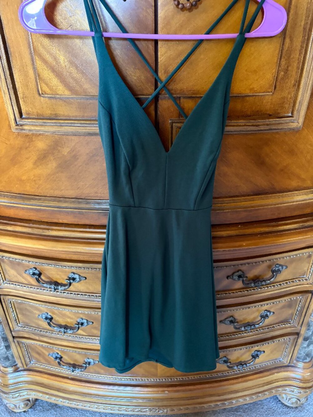 Lulus Green Dress, Size Small